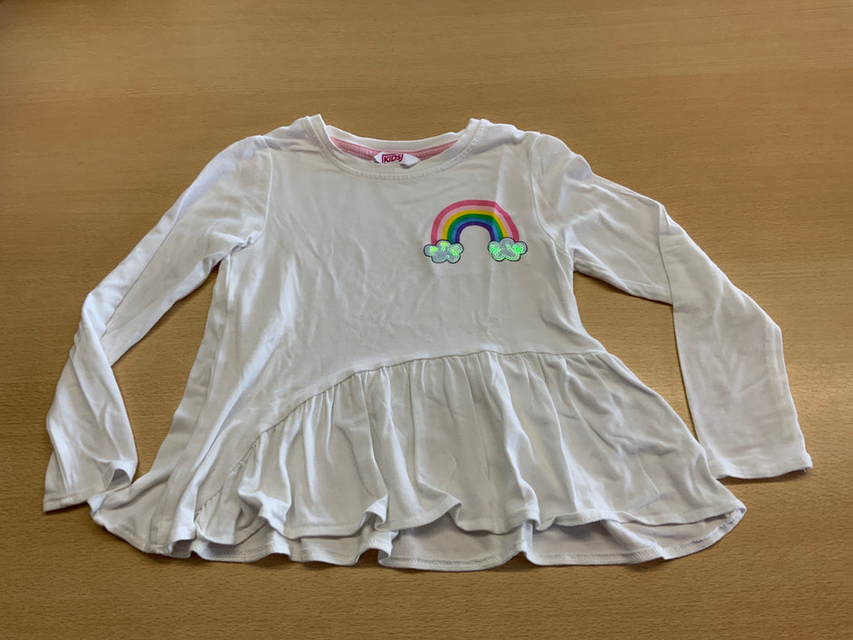 Kids Land Langarmshirt 104 Weiß
