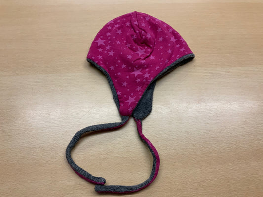  Mütze Pink und Grau