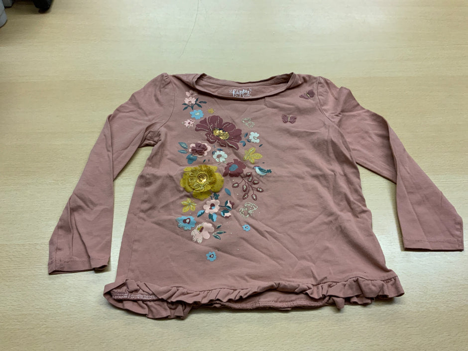 Happy Girls Langärmeliges Shirt 122 Rosa