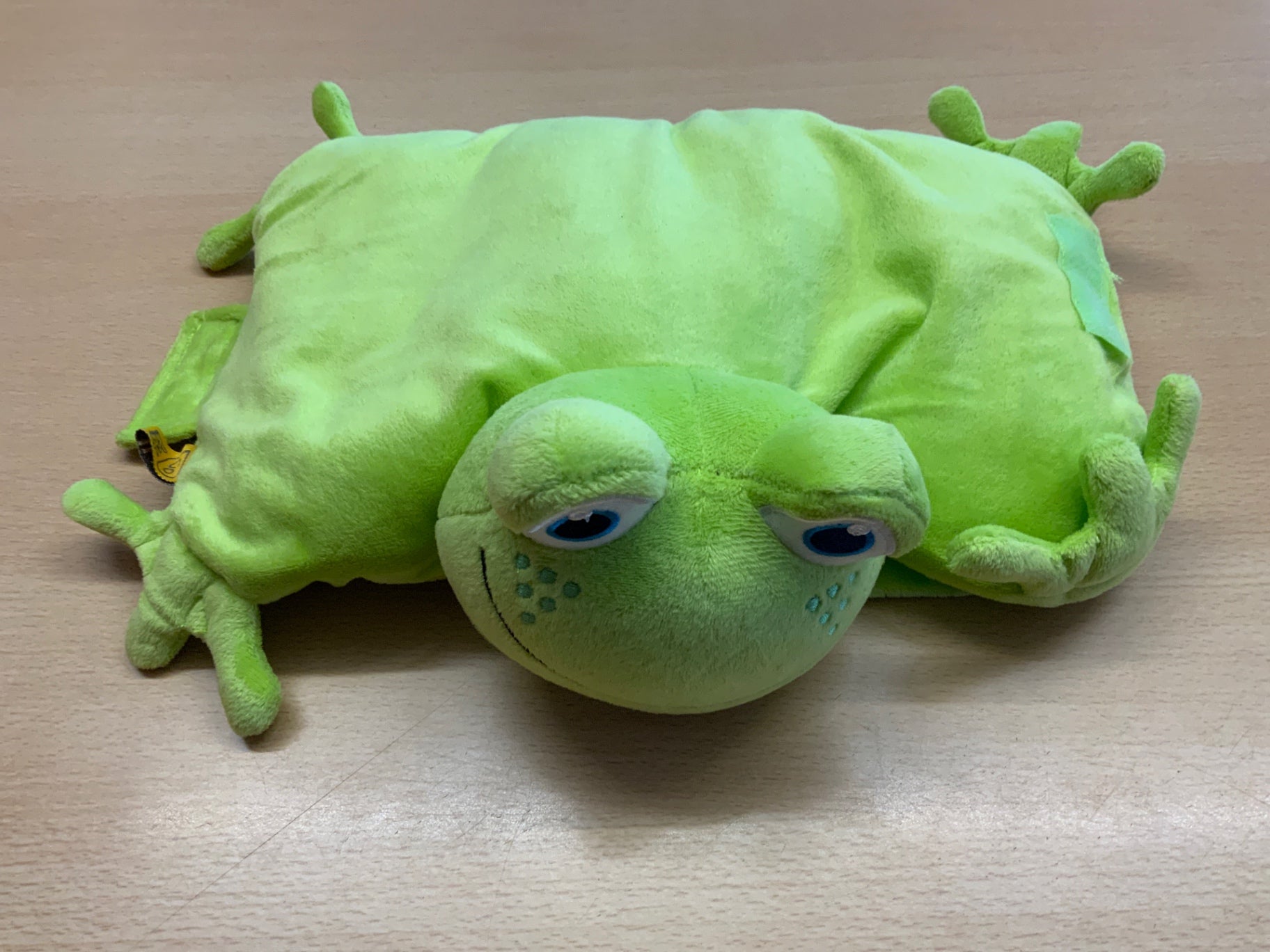  Kissen Frosch Hellgrün