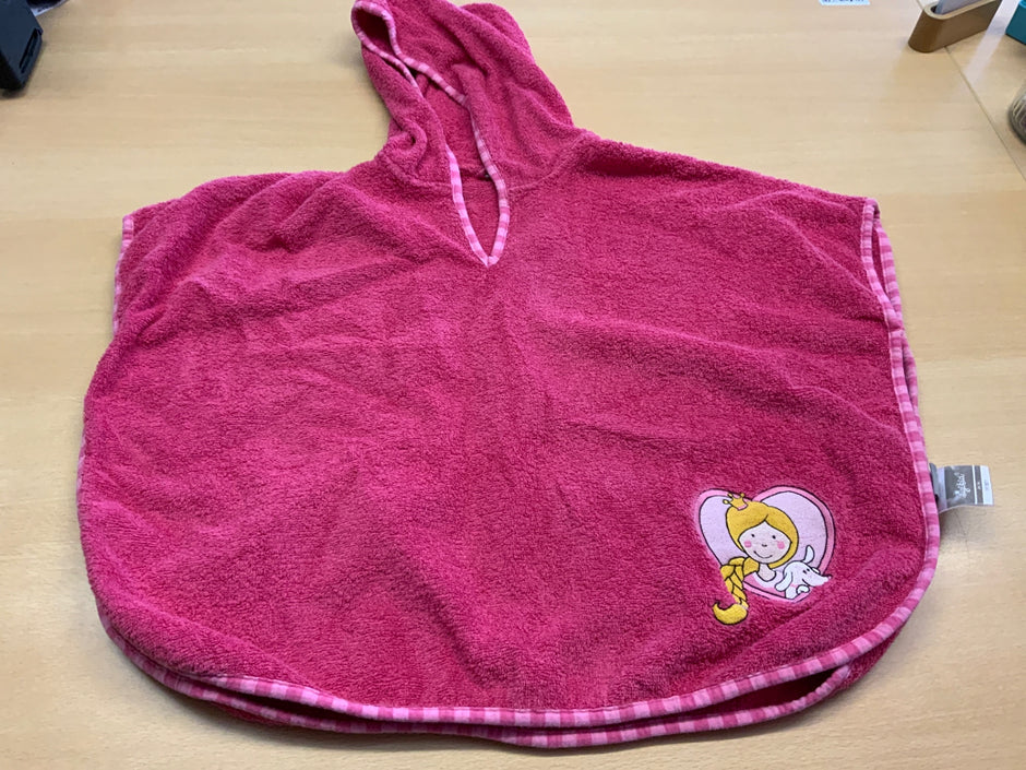 Badeponcho Rosa