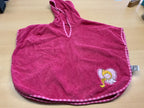 Badeponcho Rosa