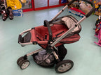 Quinny Wagen, Kinderwagen Rot, Schwarz, Grau