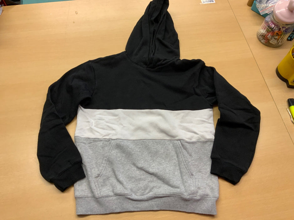  Hoodie 140/146 Mehrfarbig (Schwarz, Weiß, Grau)