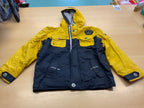 Jacke 122 Gelb und Dunkelblau