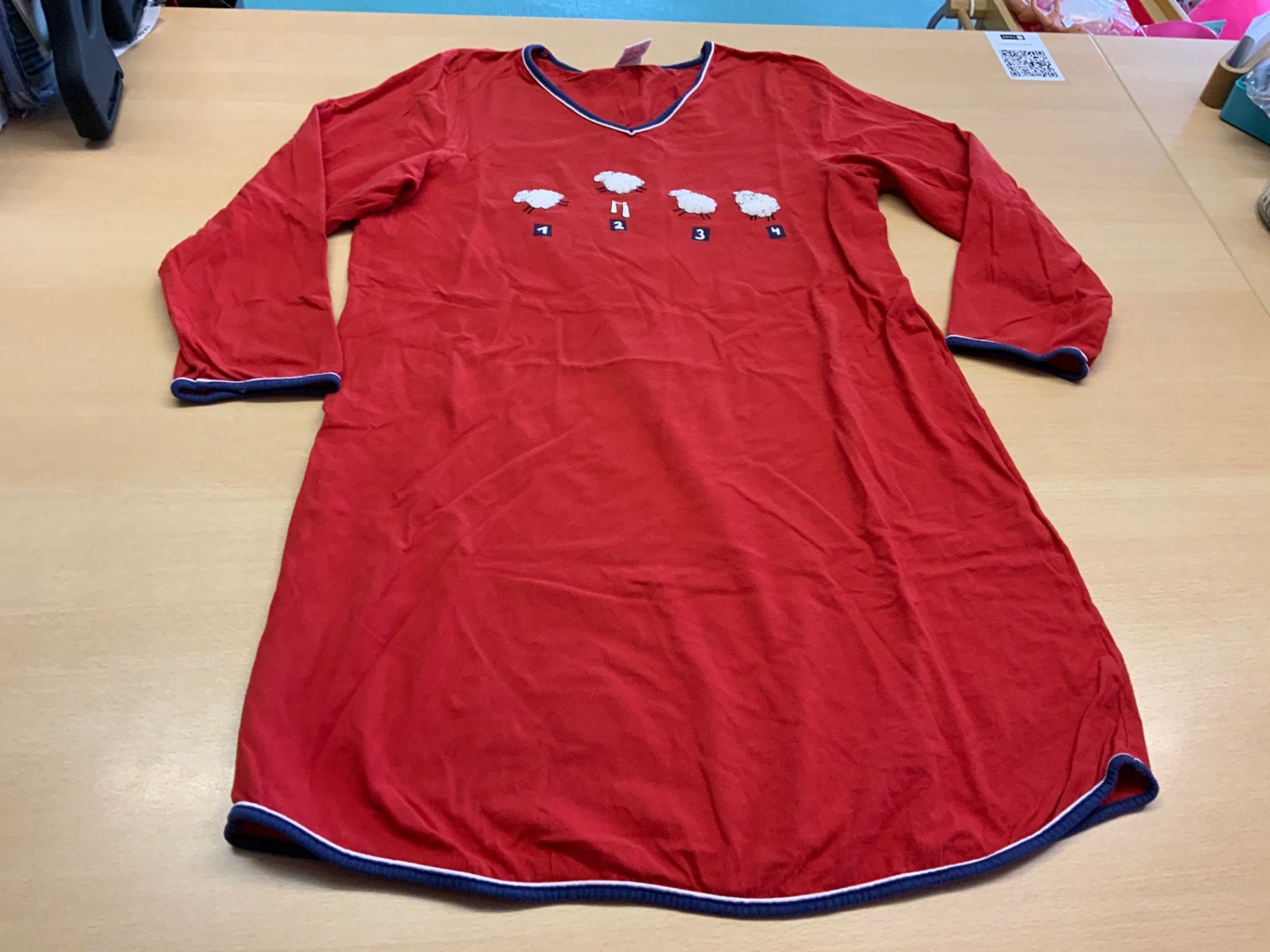 Nachthemd 36 Rot