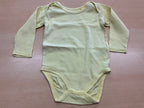 Body für Babys 74/80 Hellgelb