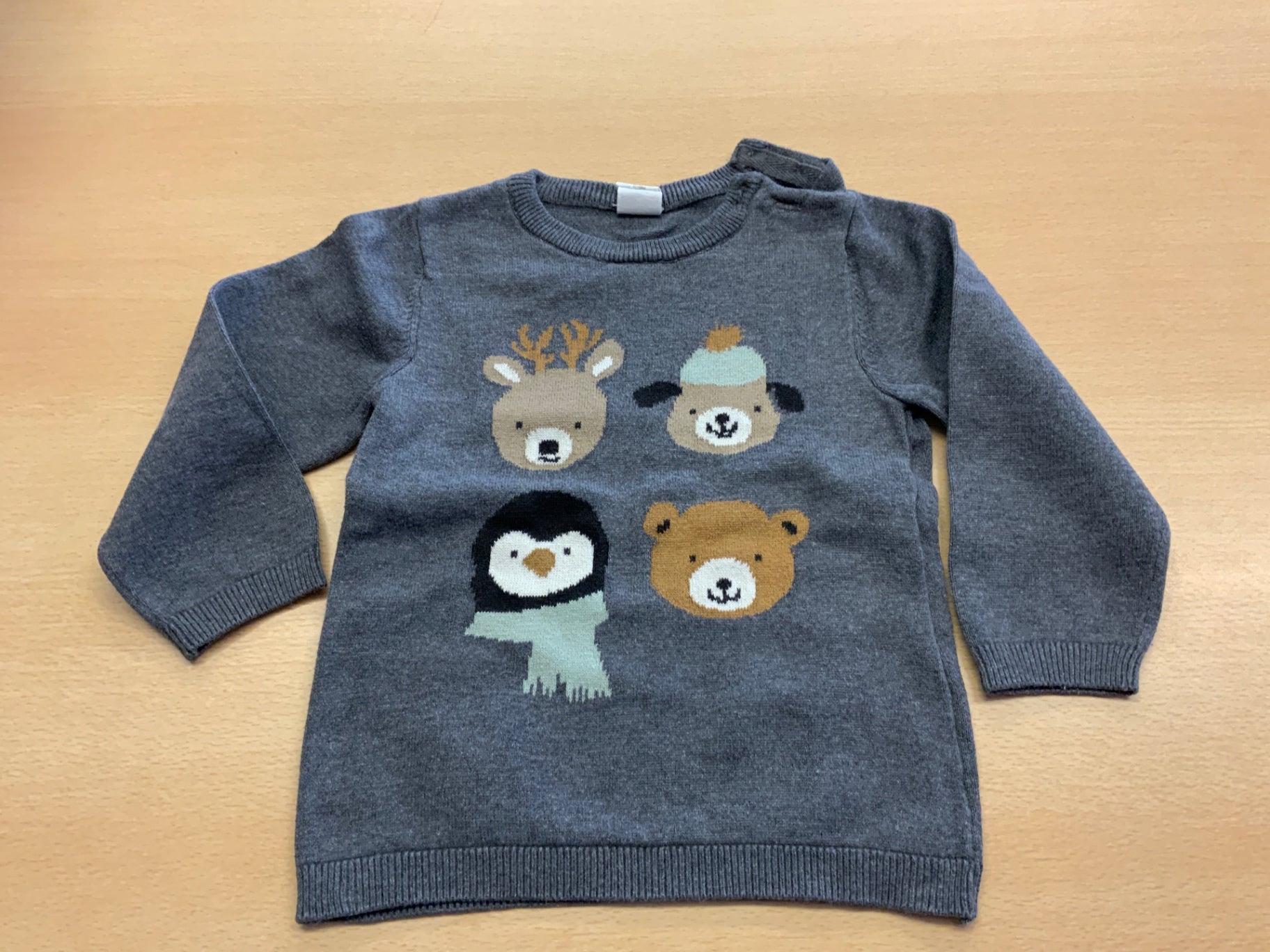  Pullover 86 Grau