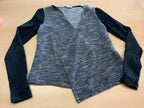 Jacke XXS Schwarz, Grau