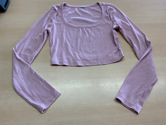  Langarmshirt 152/164 Hellrosa