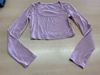  Langarmshirt 152/164 Hellrosa
