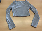 Langarmshirt 152/164 Grau