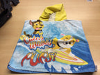 The Friendly Swede Badeponcho Blau, Gelb, Mehrfarbig