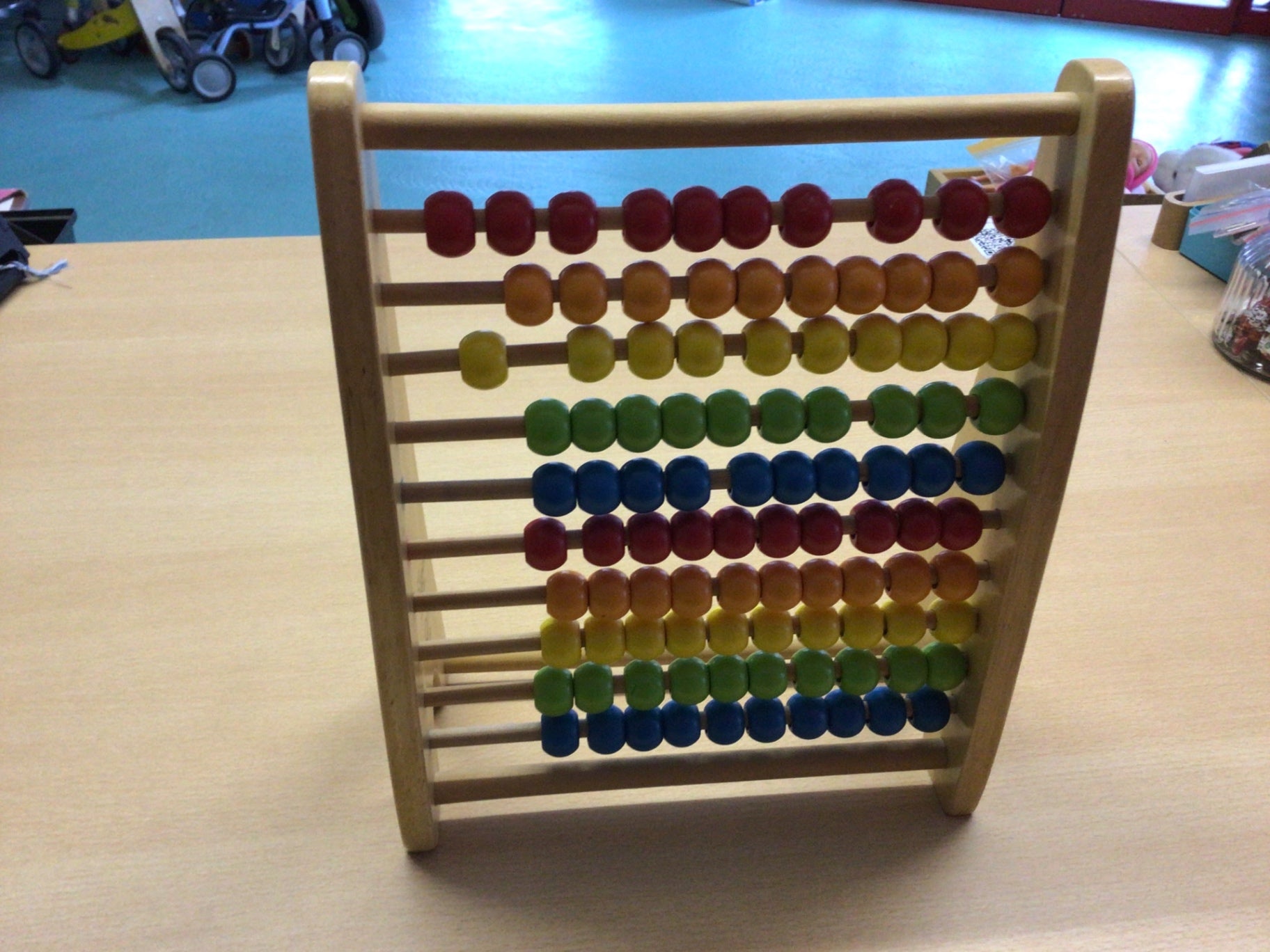 Zählrahmen Mehrfarbig