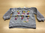 Disney/Minnie Mouse Sweatshirt 86 Grau