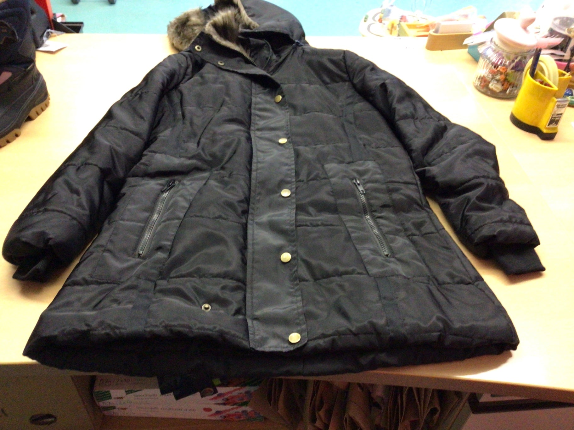 Winterjacke M Schwarz