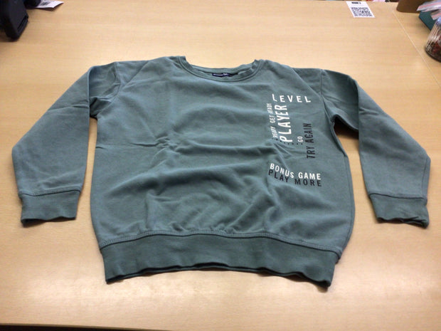 Sweatshirt 134/140 Grün