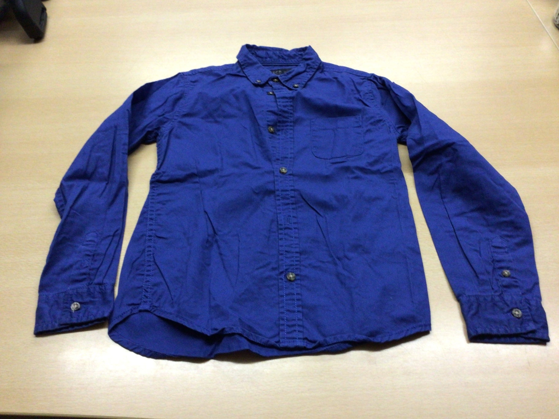 Hemd 122/128 Blau