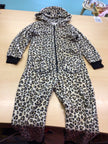  Overall 122/128 Beige und Schwarz