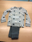 Pyjama 122/128 Grau