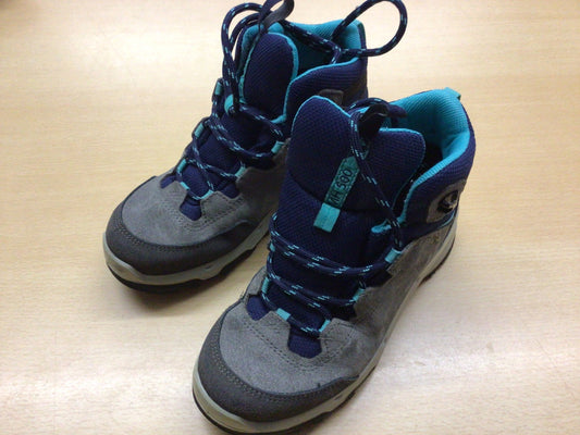 Quechua Wanderschuhe 33 Grau und Blau