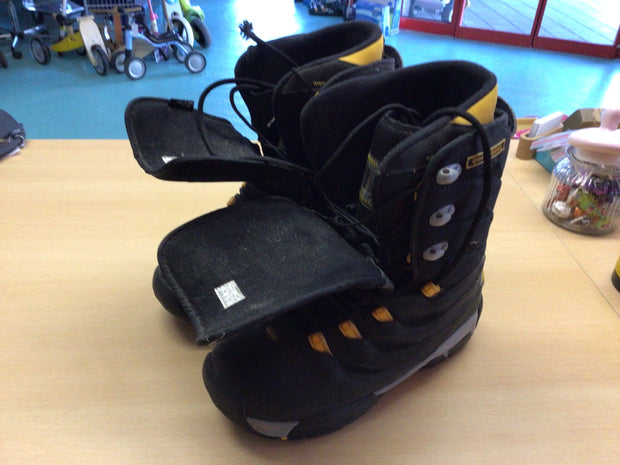 HEAD Snowboard-Schuhe 42/44 Schwarz mit Gelb