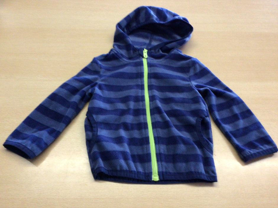 Jacke 92 Blau mit dunkleren Streifen
