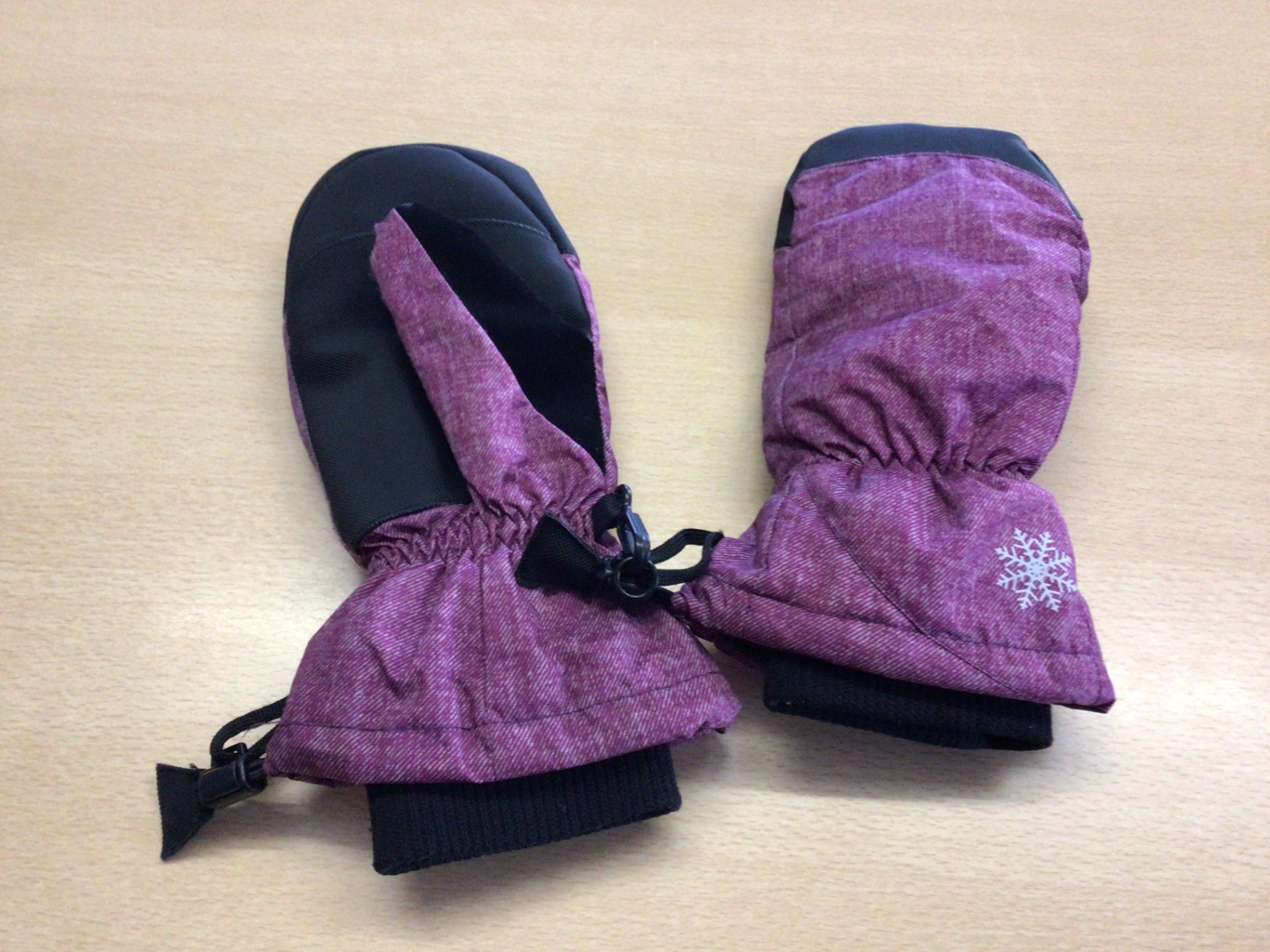 Handschuhe Lila