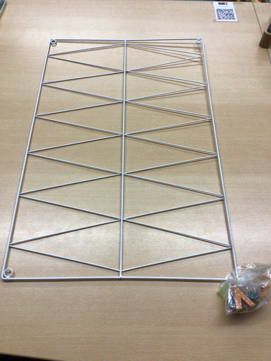  Wandhalterung für Bilder oder Zeichnungen Silber