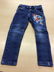  Jeans 104/110 Blau