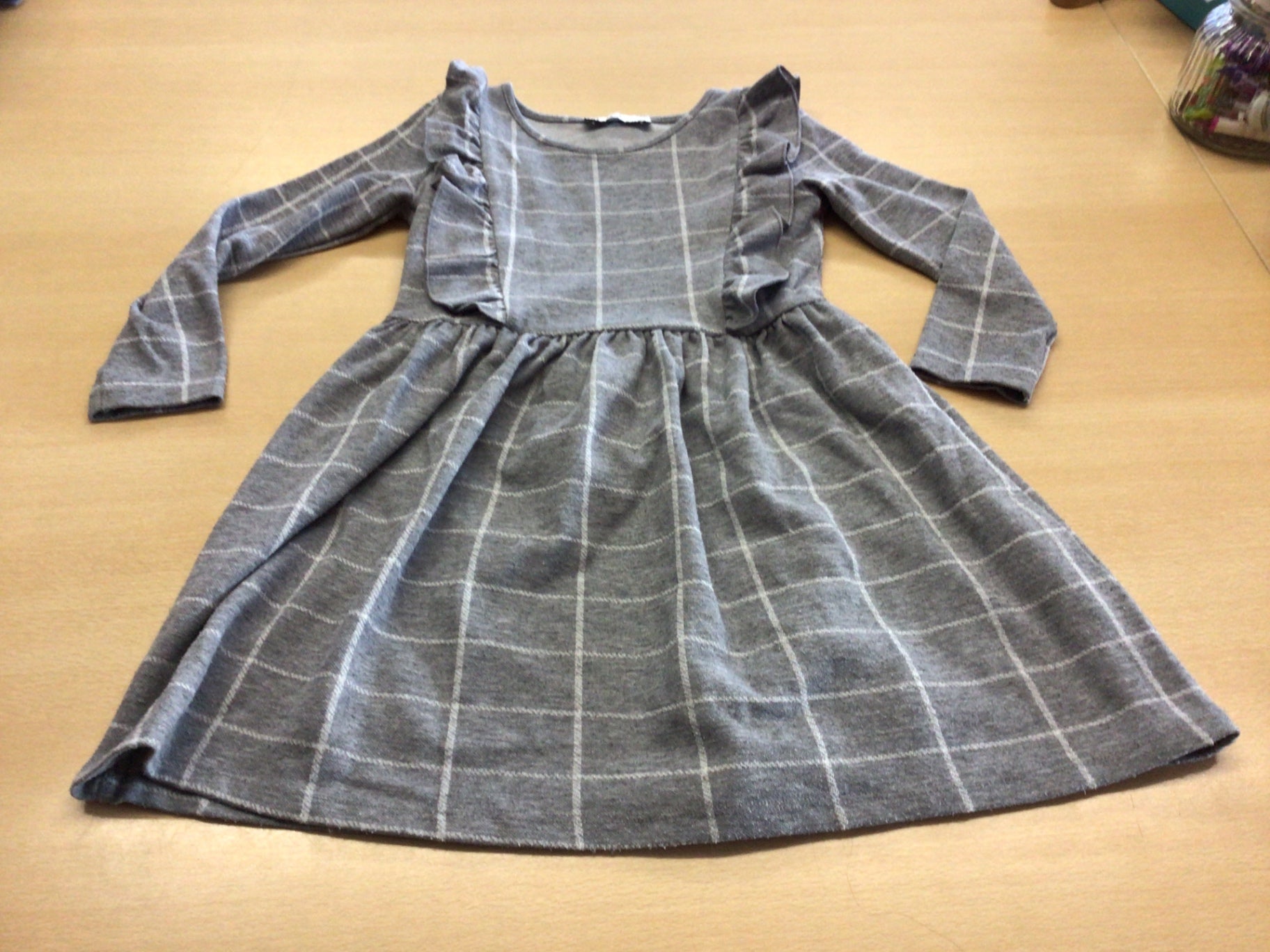Kleid 122 Grau