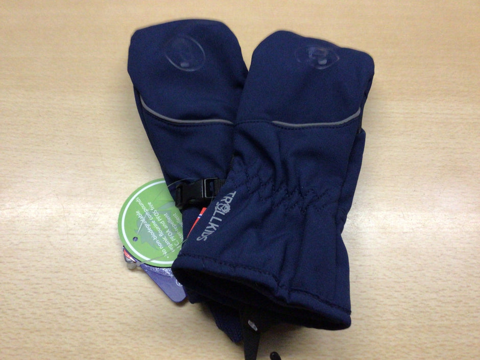 Trollkids Handschuhe 9–10 Blau