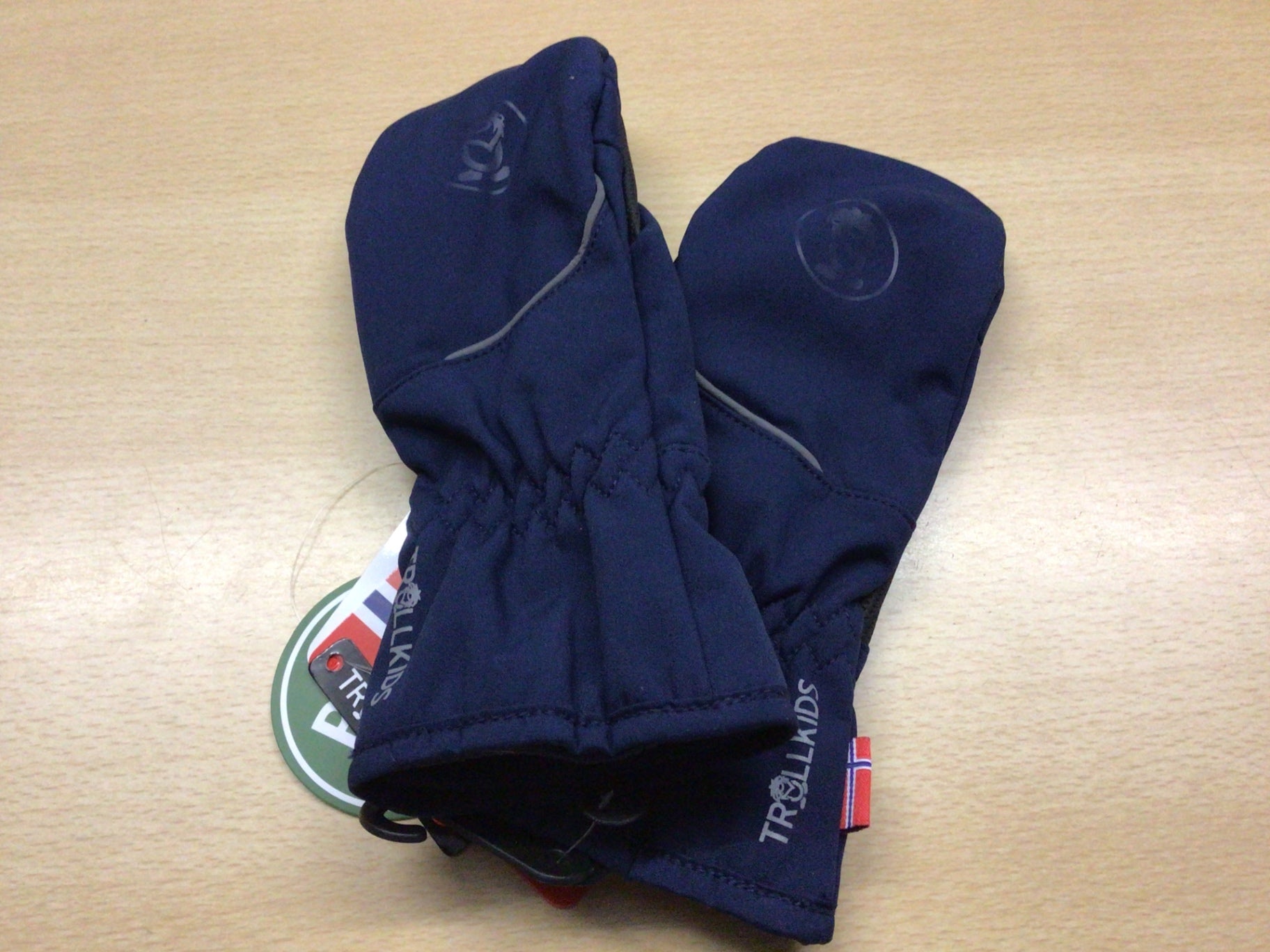 Trollkids Handschuhe 9–10 Dunkelblau