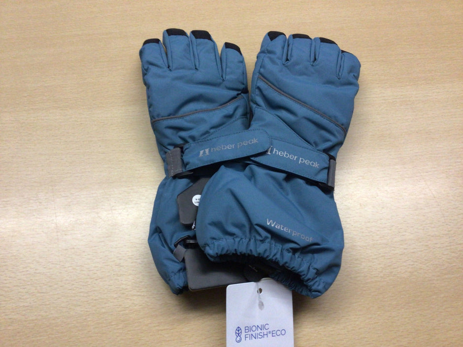 Heber Peak Fingerhandschuhe 8–10 Blau/Schwarz