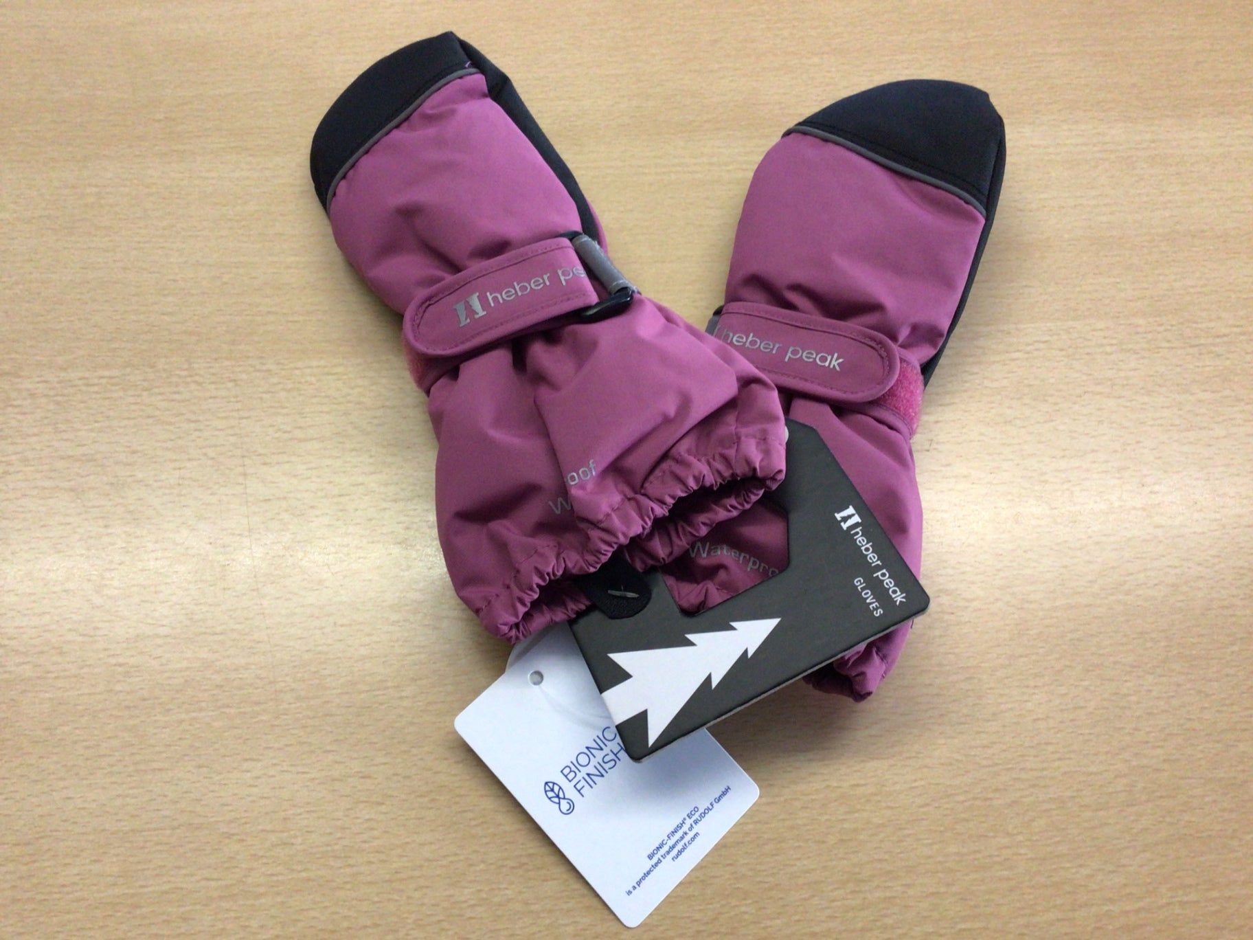 Heber Peak Handschuhe 4–6 Lila/Schwarz