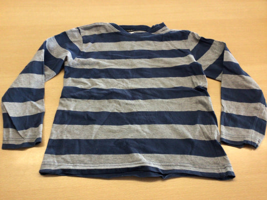  Langarmshirt 122 Blau und Grau