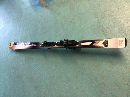 Salomon Ski Weiß, Schwarz, Rot