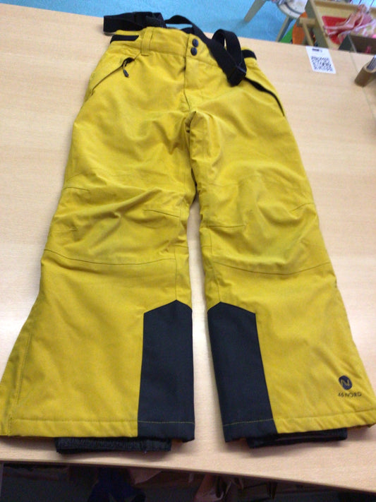 46 Nord Ski-Hose 140 Gelb und Schwarz