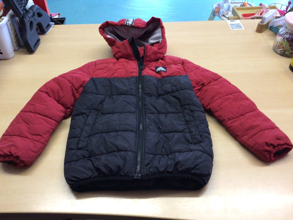  Skijacke 134 Rot, Schwarz