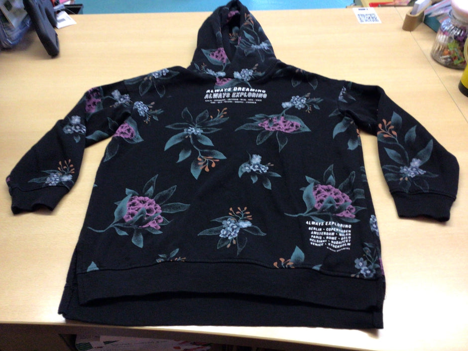  Hoodie 134/140 Schwarz