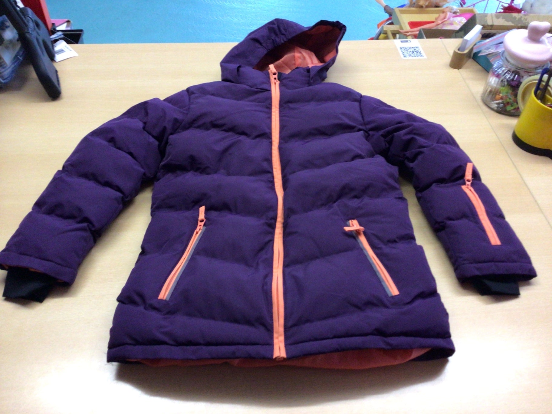 Winterjacke 134/140 Lila