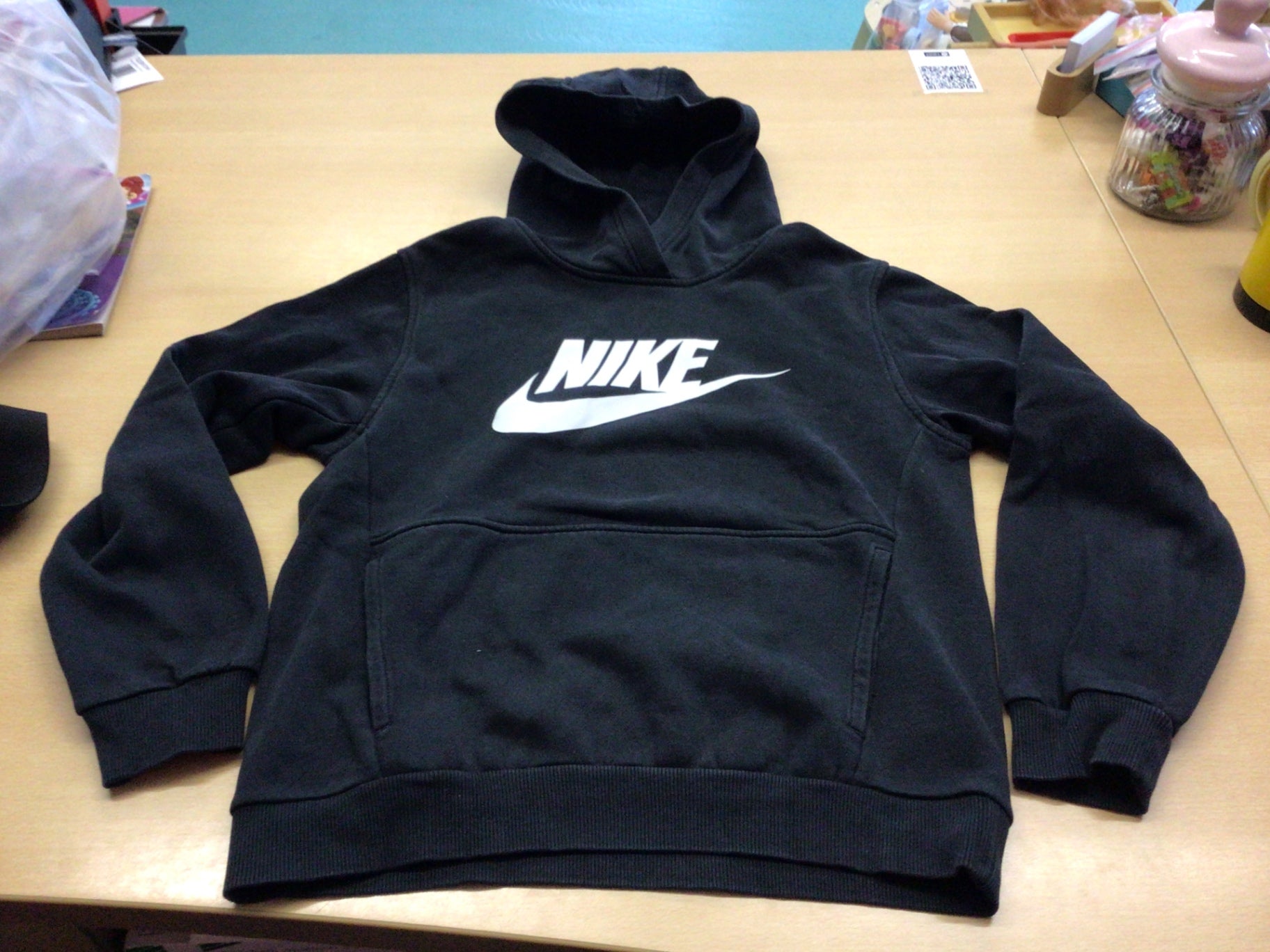 Nike Hoodie 158 - 170 schwarz