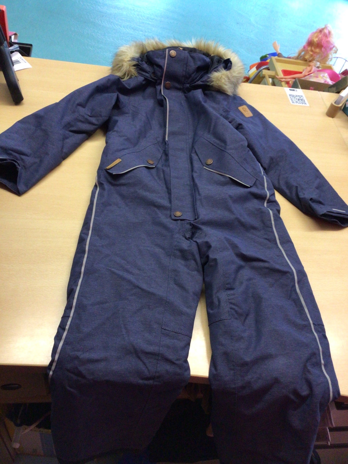 Reima Skioverall 128 Dunkelblau