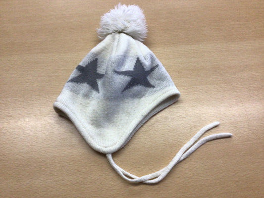  Mütze Weiß und Grau