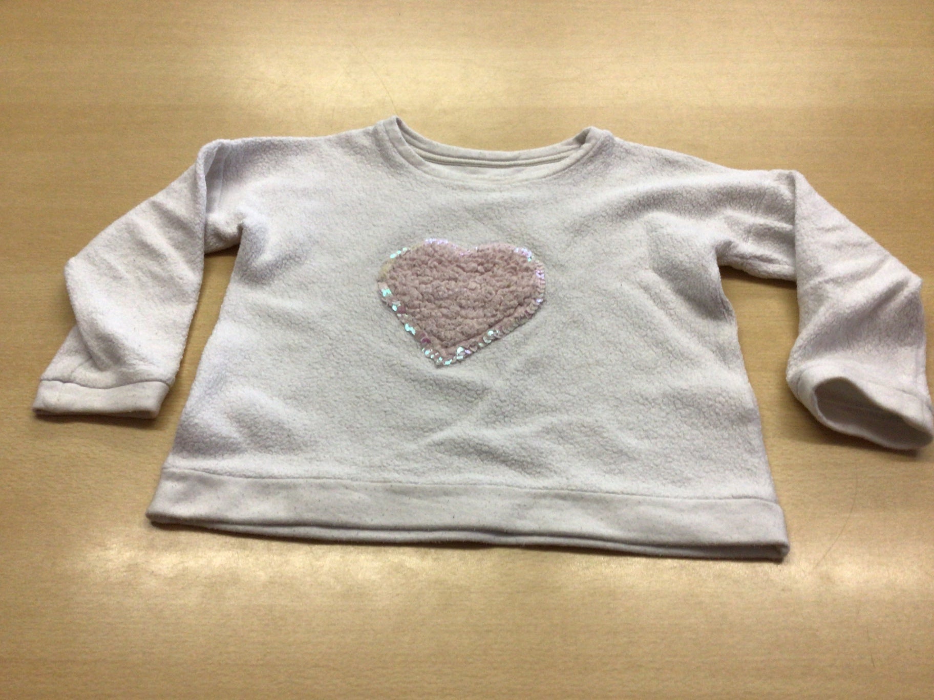  Sweatshirt 104 Weiß