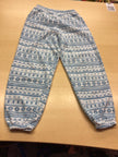 Hose 122/128 Blau und Weiß