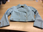 Jacke Hellblau