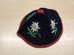  Edelweissmütze Schwarz, Rot, Gelb, Grün, Weiß