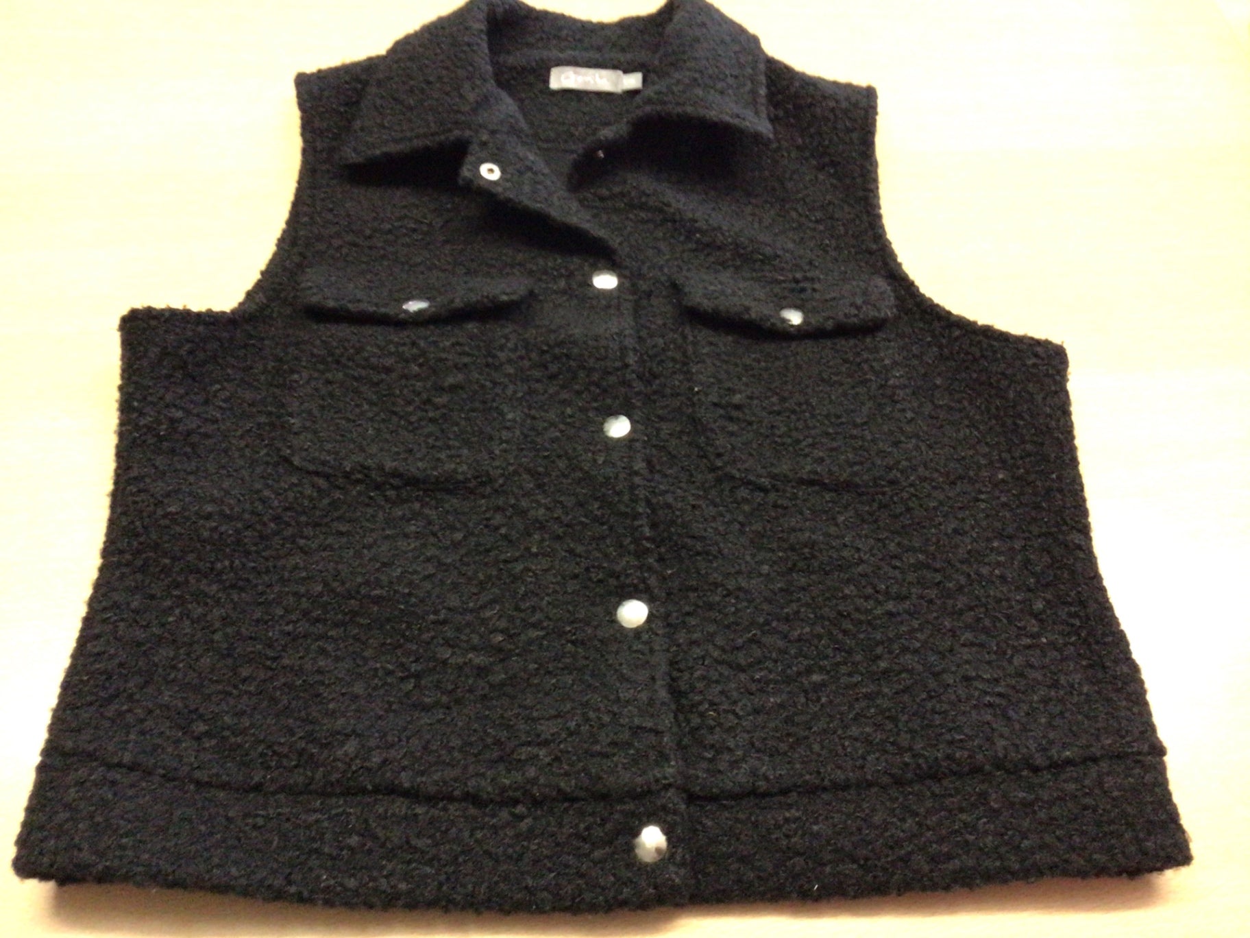  Weste S Schwarz