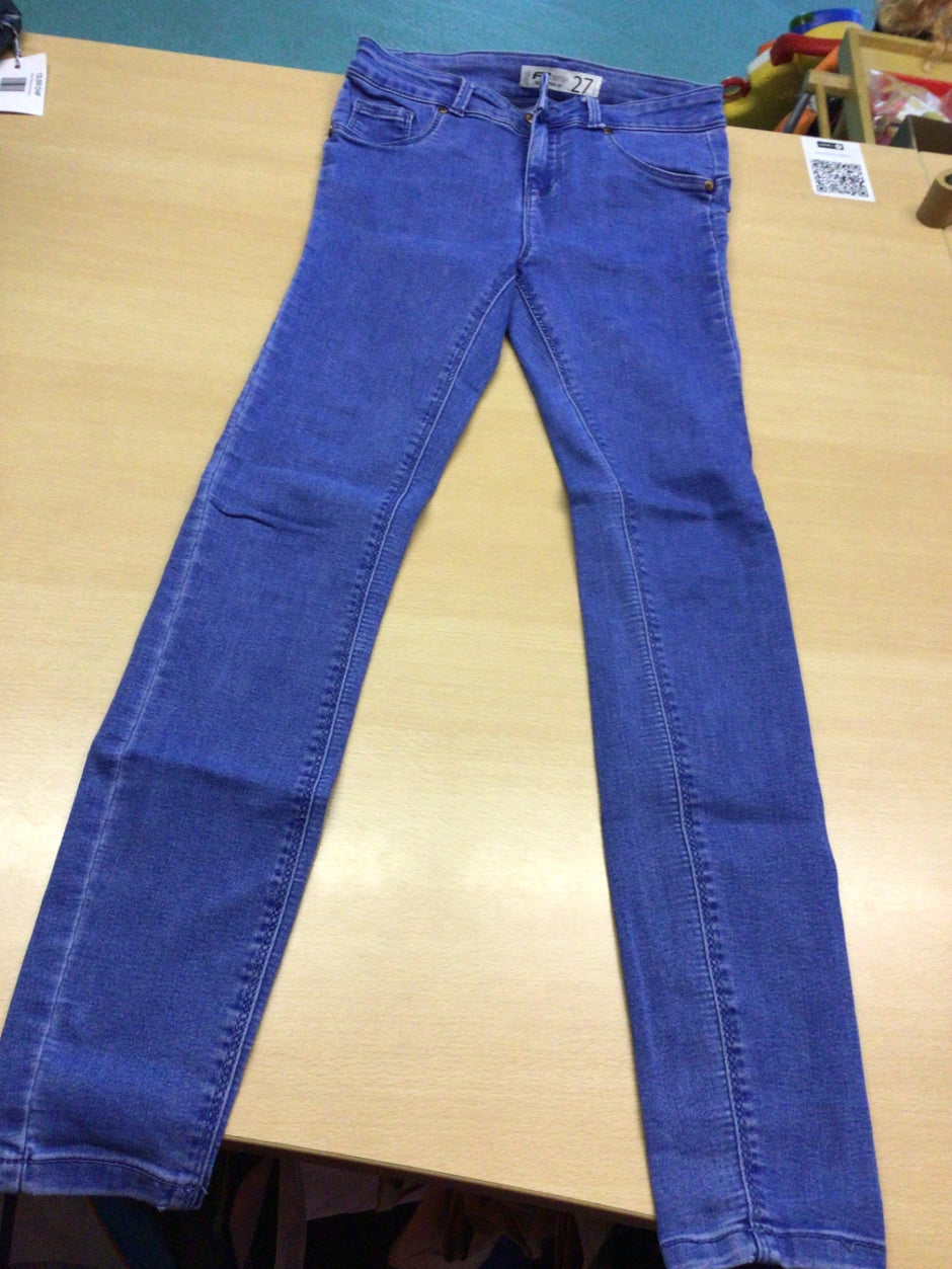Jeans 27 Blau